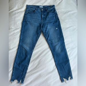 Loft High Waist Skinny Jeans